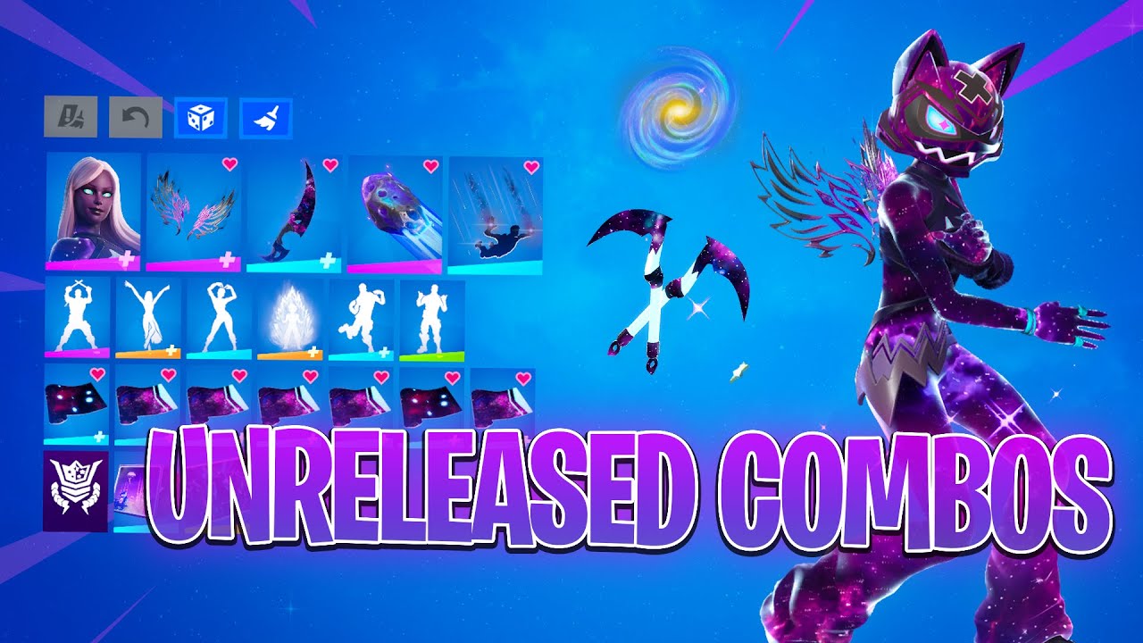 Combos With Unreleased Fortnite Skins! (Galactic Crossfade) [#19]