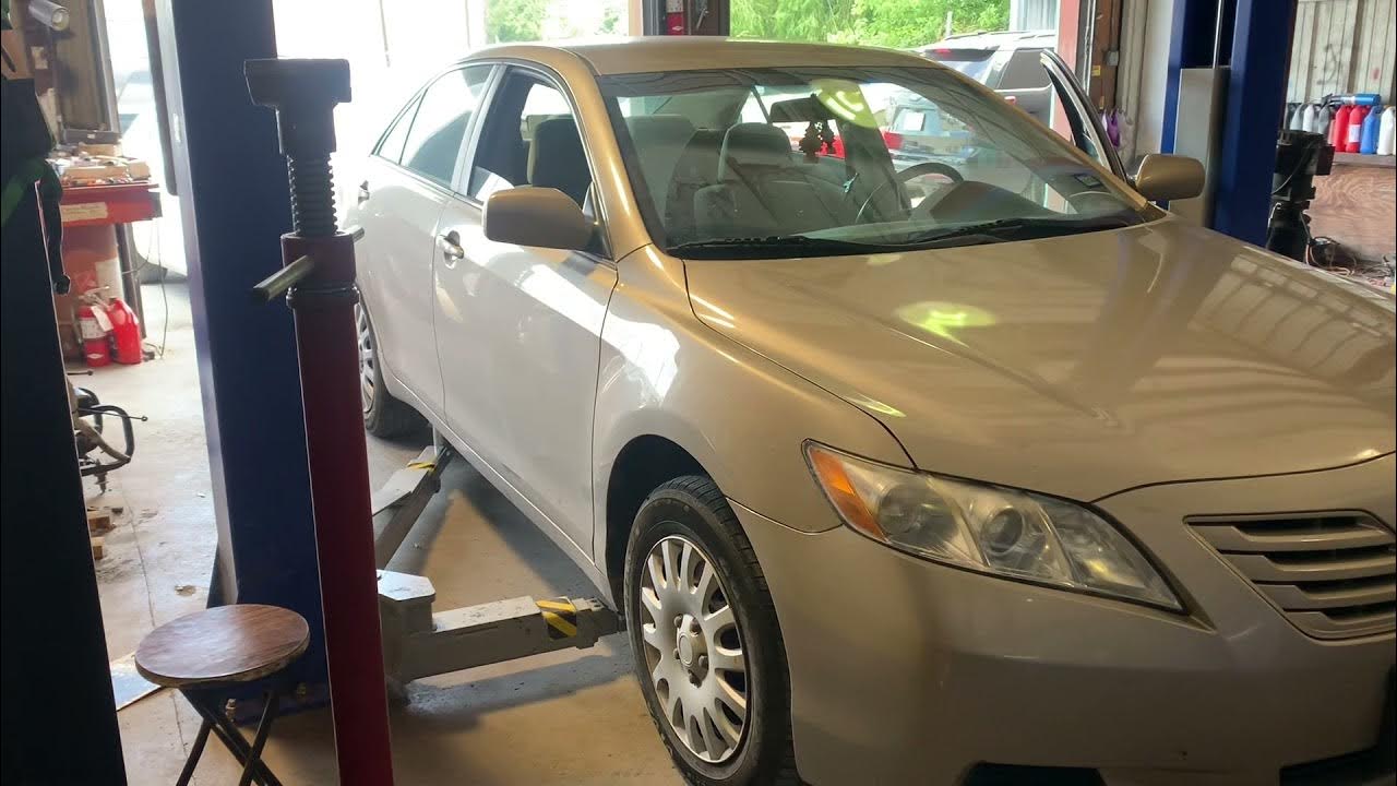 2009 Toyota Camry Oil Change - YouTube