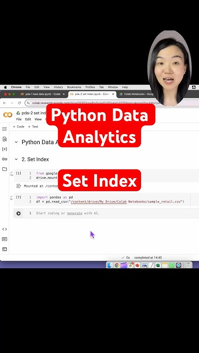 How to Set Index - Python Data Analytics #pythontutorial #pandas - YouTube