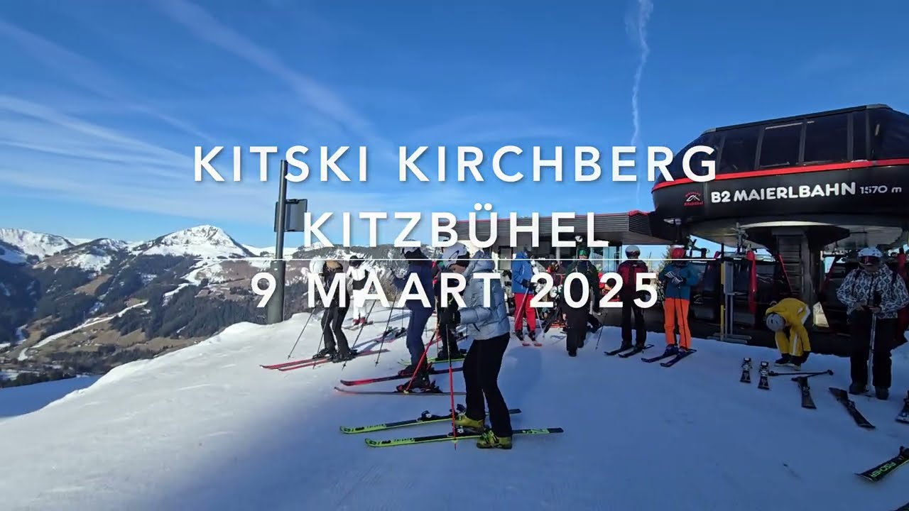 Rondje Kitzski Kirchberg Kitzbühel Jochberg 9 maart 2025