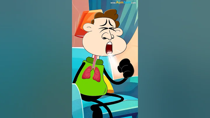 How exactly do we Cough? | #aumsum #kids #shorts #science