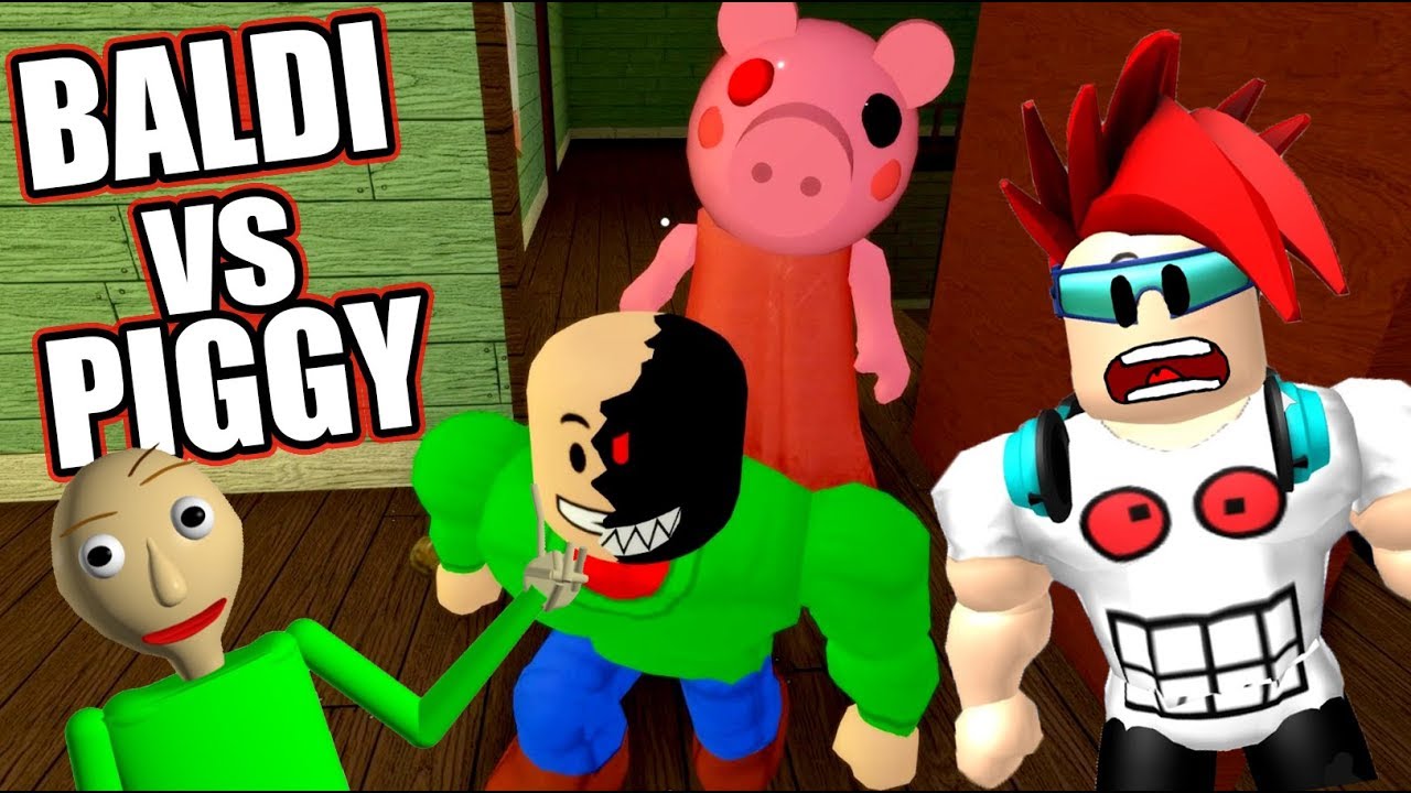 Baldi En La Escuela De Piggy Piggy Por Primera Vez Juegos Roblox En Espanol Youtube - baldi en la escuela abandonada baldis basic roblox