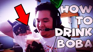 The CORRECT way of Drinking Boba Noticias