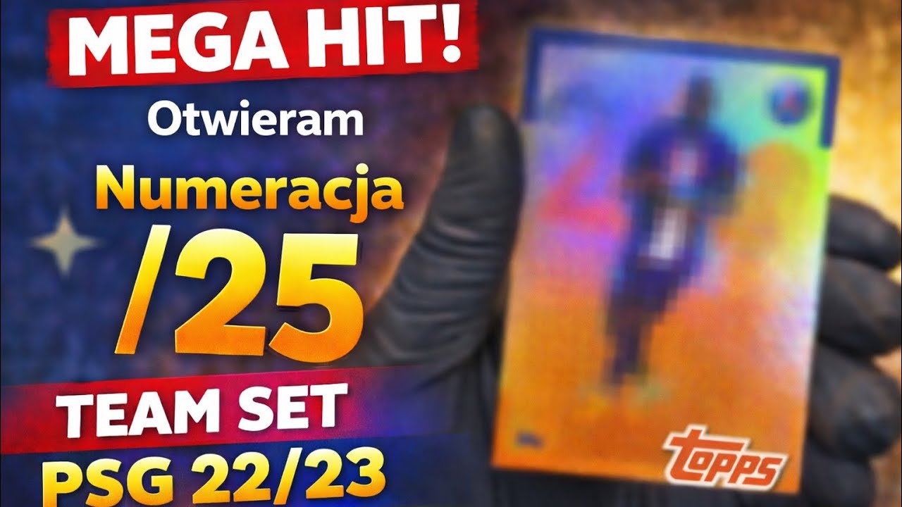 🔥TO MUSIAŁO SIĘ TRAFIĆ… PSG Team Set sezon 22/23 limit/25!