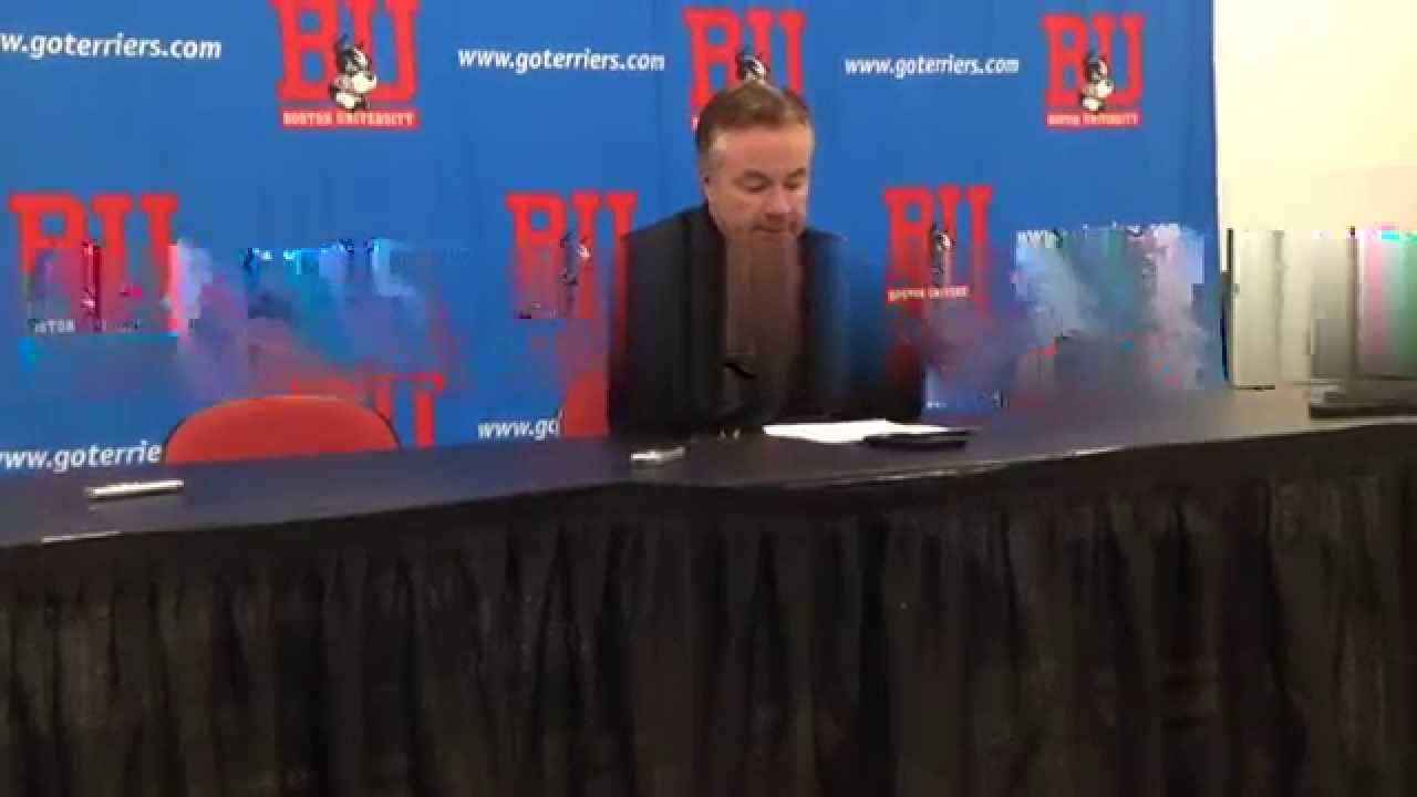 the elko daily free press Colgate head coach Don Vaughan after loss to No. 1 BU