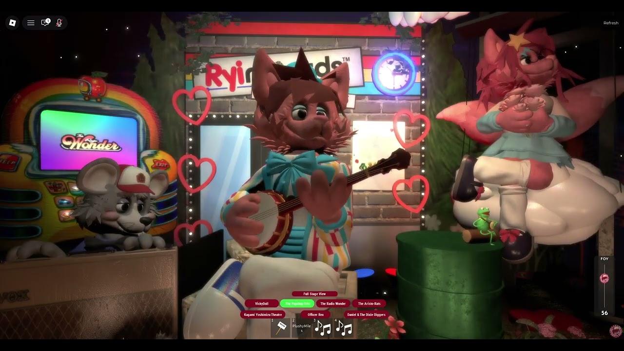 Ryi J.'s Family Restaurant Saitama, RX/Ryi J. & The Radio Wonder/Radio Stars Intro [Barney Parody]