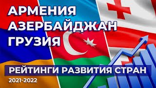 Армения, Азербайджан, Грузия/Страны в мировых рейтингах
