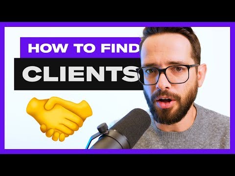 Video: How To Find Clients For A Designer