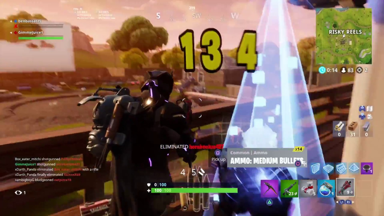 How to do the tfue wall hack in fortnite battle royale!!!