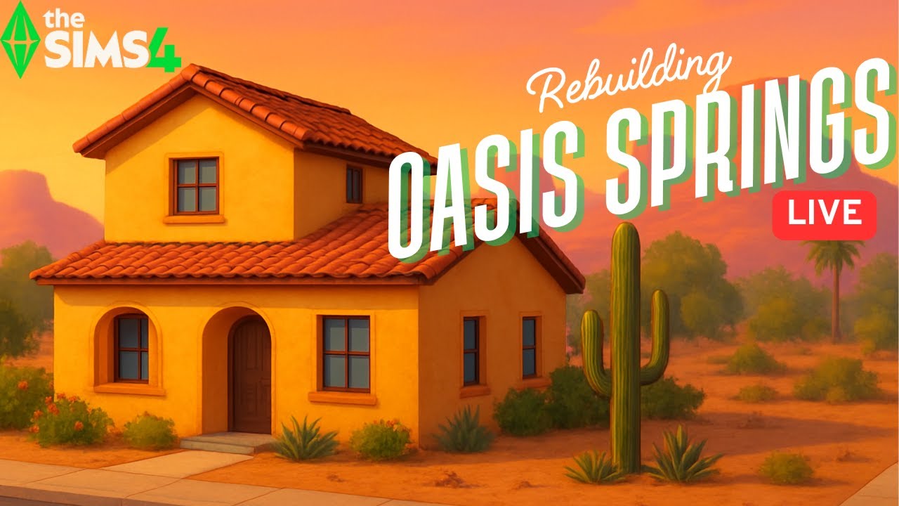 Desert Nightclub | The Sims 4 | Rebuilding Oasis Springs