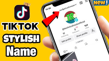 How To Change Your Tiktok Name Font Style in 2 Minutes || TikTok stylish name 2024