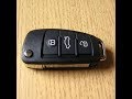 VAG group key fob battery replacement Как да сменим батерията на ключа ВАГ