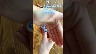 Amigurumi Bebek Gözü Nasıl Yapılır. /How to Make Amigurumi Doll Eyes. #crochet #doll #craft #creator