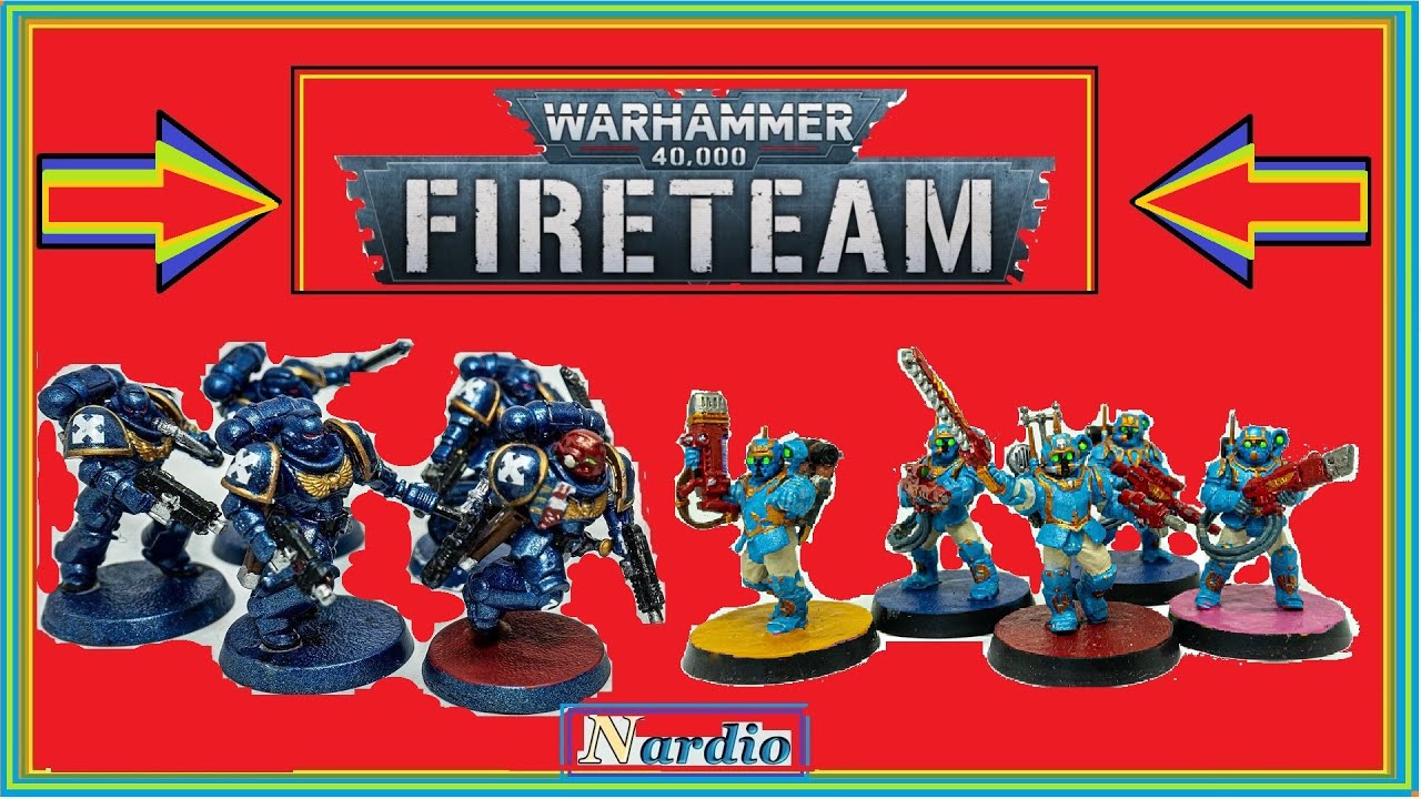 Warhammer 40,000 Fire Team – PATHFINDER KILL TEAM – CVGU
