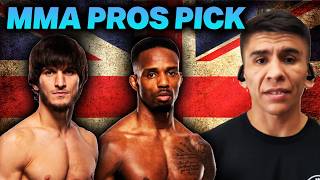 MMA Pros Pick ✅ Lerone Murphy vs. Movsar Evloev 👊UFC London