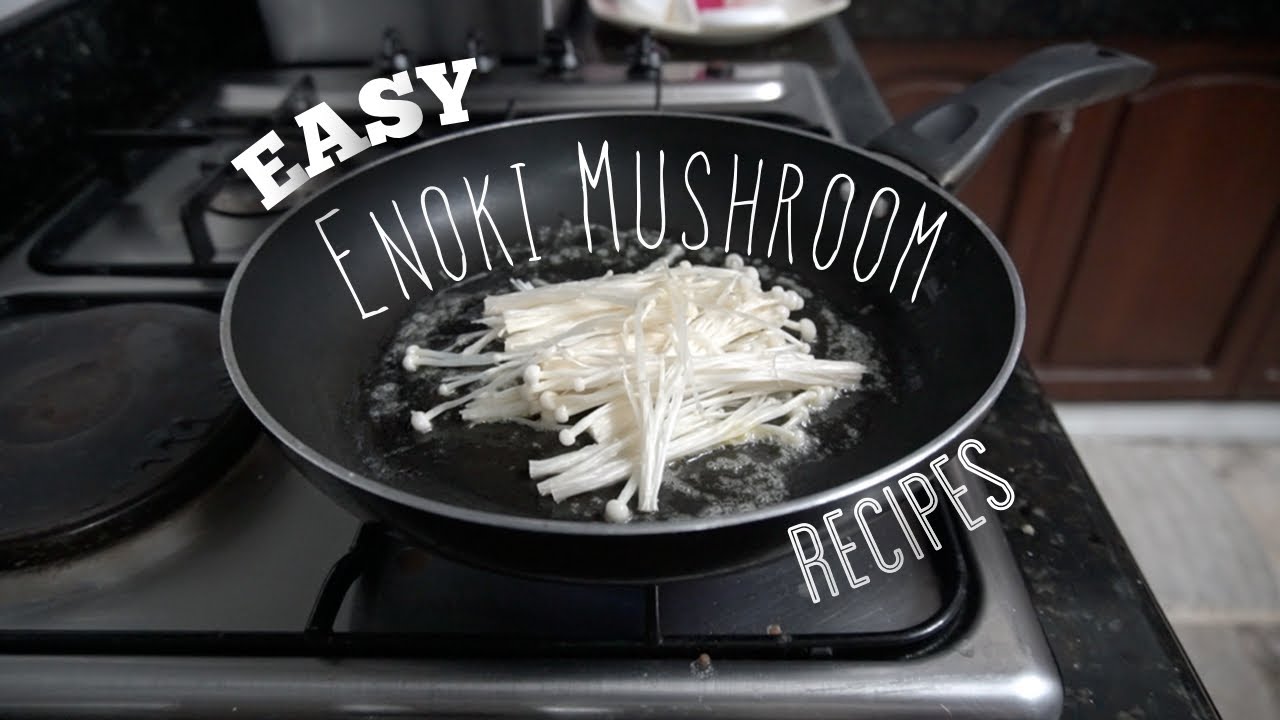 EASY Enoki Mushroom Recipes | Quarantine Life
