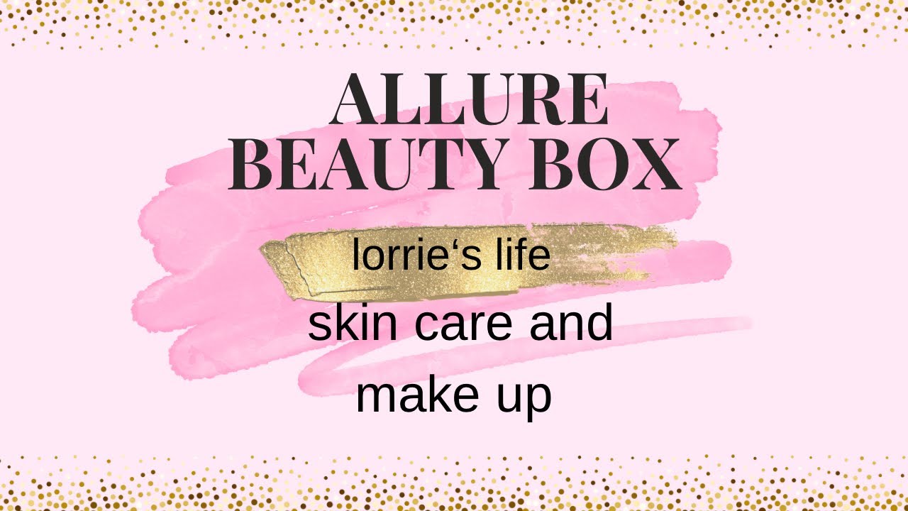 Shopping blind:  allure beauty, box skincare make up premium brands, ￼￼
