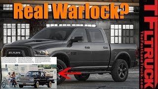 2019 Ram 1500 Warlock Debuts: Classic Big Boy Adult Toy