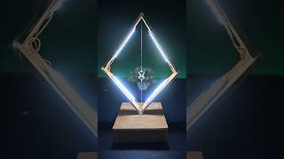 DIY Lighting Hack: Make This Gorgeous Designer Light at Home #shorts #light #diy #led #project