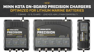 New  Precision OnBoard Chargers Optimized for Lithium Marine Batteries