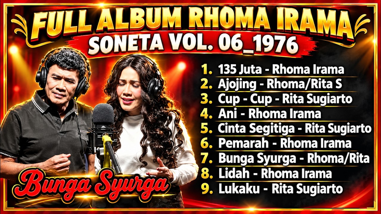 RHOMA IRAMA feat. RITA SUGIARTO ALBUM | Soneta Vol. 06 Best Vintage Selections | @KumpulanLaguRho...