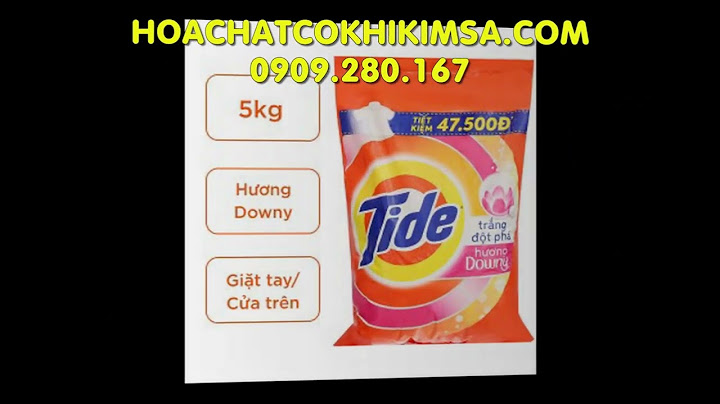 Bột giặt tide 5kg giá bao nhiêu