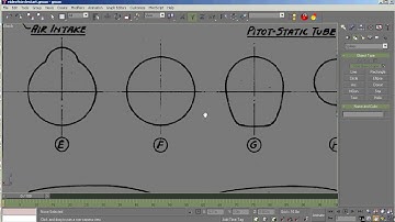 Gmax 1.2 for the Beginning Modeler #9 - Building the   Fuselage - Part 1