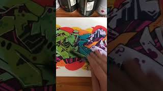 GRAFFITI WILDSTYLE 🔥 #graffiti #shorts