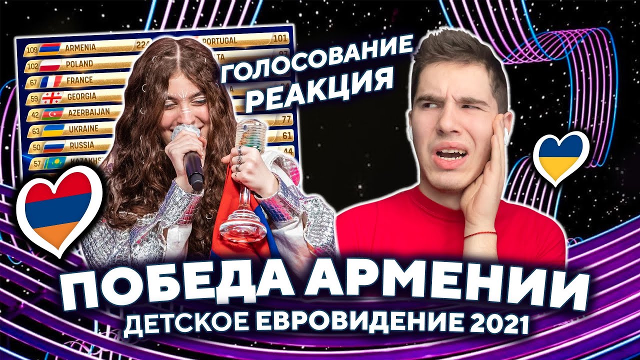 Как Победила АРМЕНИЯ🇦🇲 Смотрим Онлайн MALENA - Голосование ЖЮРИ и ЗРИТЕЛЕЙ Детское Евровидение