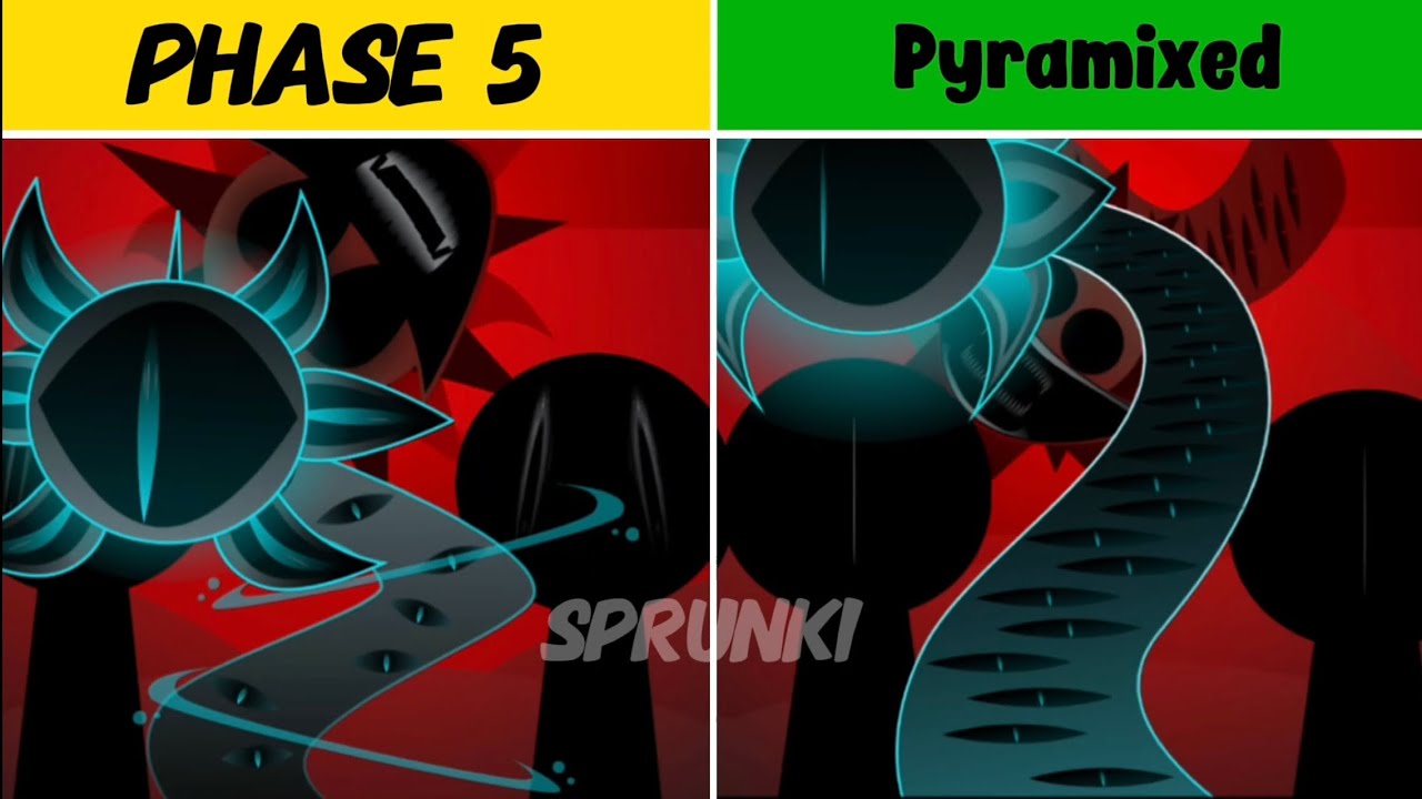 Incredibox Sprunki Anti-Shifted Phase 5 But Pyramixed - New mod