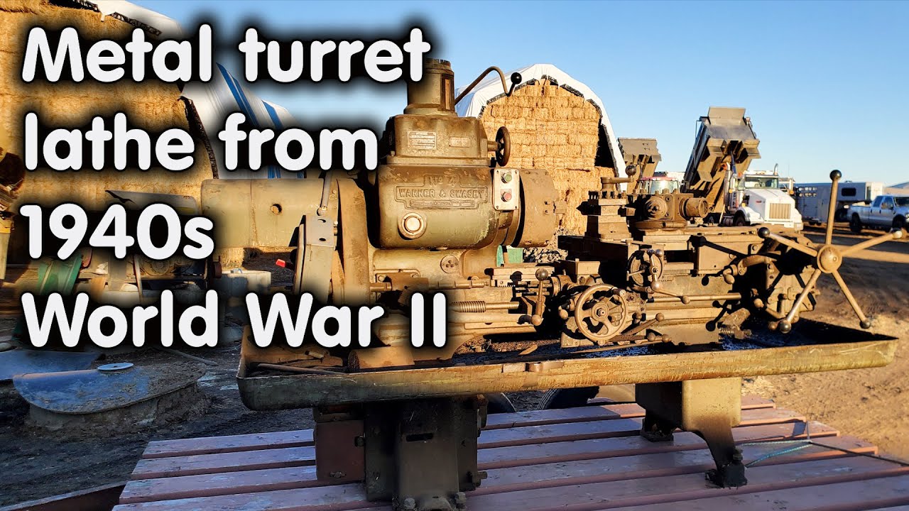 How I get my Vintage 80 year old Warner & Swasey #4, M-1420 Metal