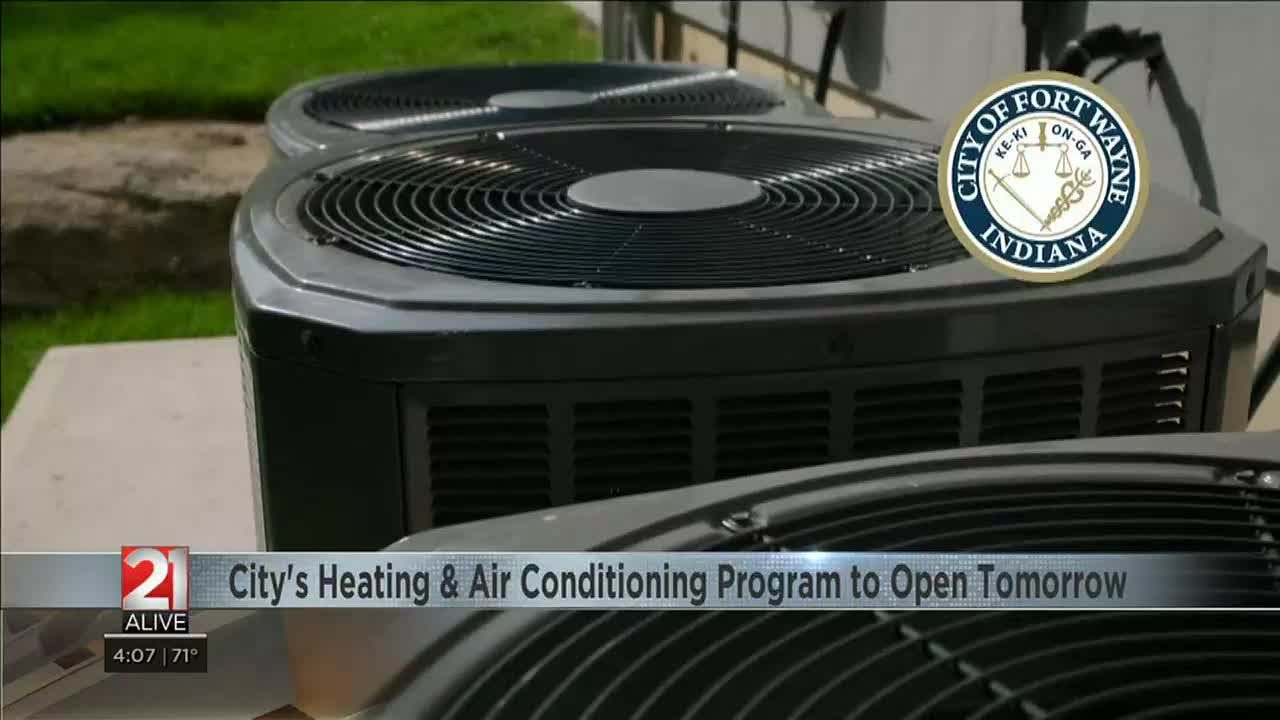 City accepting applications for heating, air conditioning program - YouTube