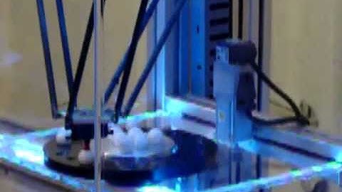 mini Delta Robot Demonstration