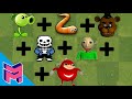 Plants vs Zombies Fusion Hack Animation (Peashooter + Slither.io + FNAF + Sans + Baldi + Knuckles)