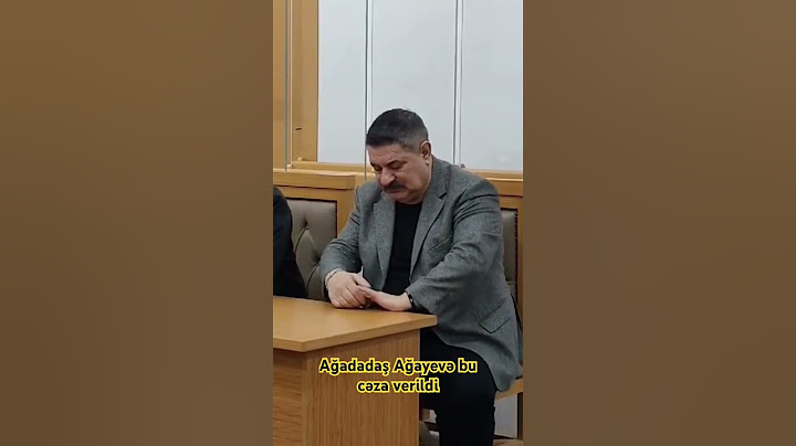Ağadadaş Ağayevə bu cəza verildi