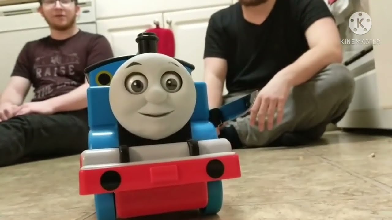 Oh god Thomas has a knife