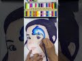 🌸Whale face painting tutorial#makeup #art  #painting