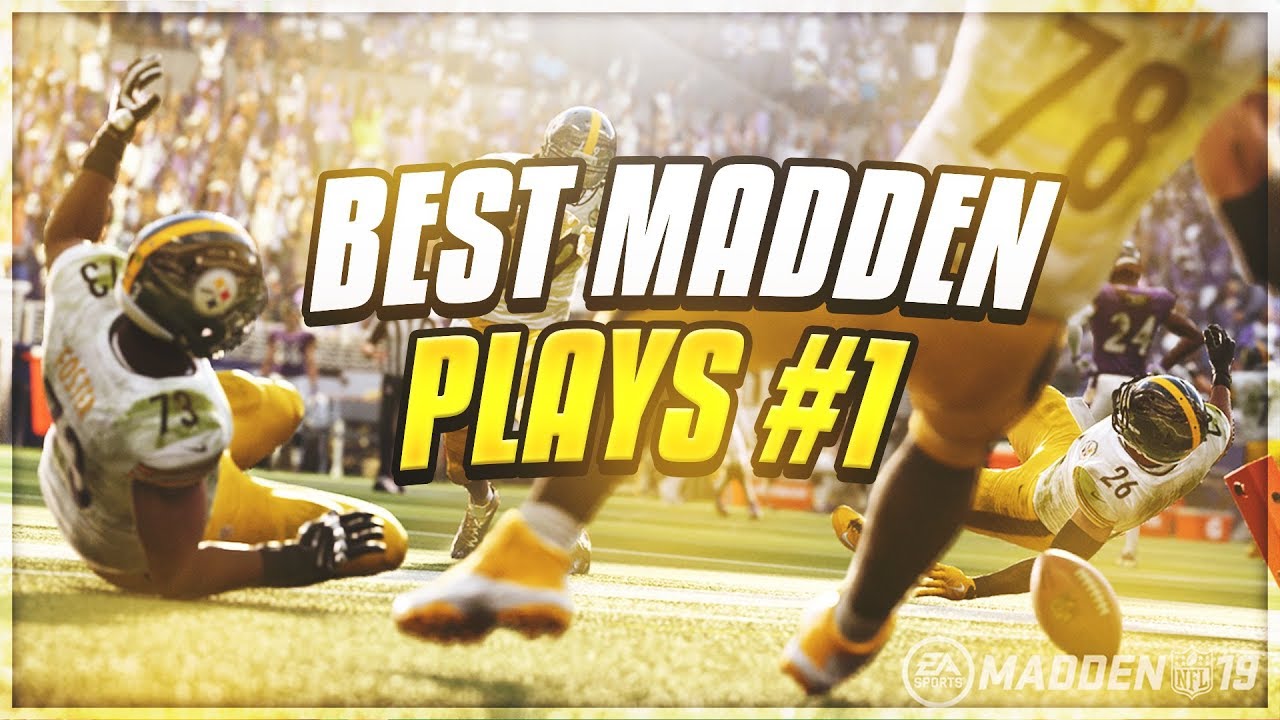 The Best Plays in Madden 19 Compilation 1 YouTube
