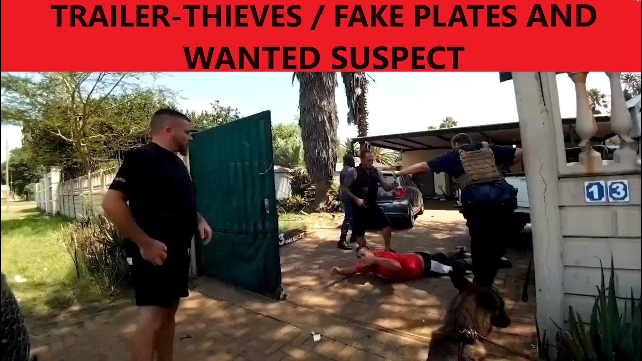 TRAILER THIEVES - FALSE PLATES - WANTED SUSPECT