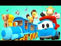 Animals Train 🚂 SING WITH LEO 🚚 SONGS 🎶 FOR KIDS
