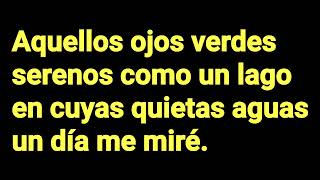 Ibrahim Ferrer - Aquellos ojos verdes letra.