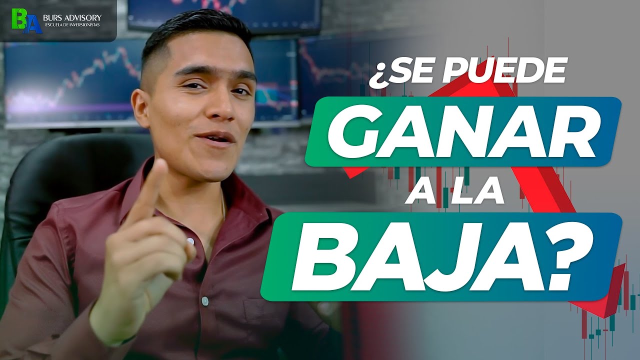 3 Formas de GANAR DINERO cuando el mercado CAE | TRADING - YouTube