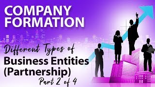 Different Types of Business Entities (Partnership) - Startup Guide for Entrepreneurs By Nayan Bheda