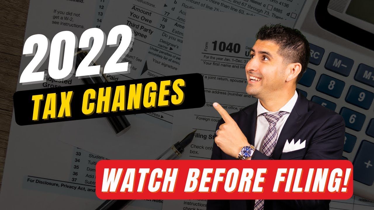 2022 Taxes Ordinary Tax Rate & Capital Gain Taxes changes for 2022