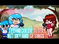 (INDIE CROSS) Technicolor Tussle But It's Sky VS GF | FNF Cover