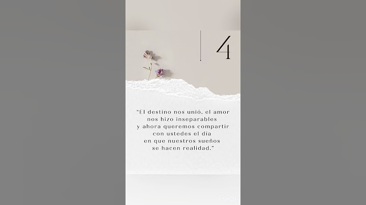Frases que a tus invitados les encantará leer en tu invitación de boda.
