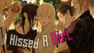 Nightcore - I Kissed A Girl [Male Version] chords