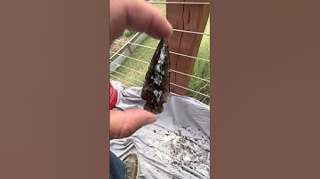 #obsidian #bushcraft #primitiveskills #flintknapping