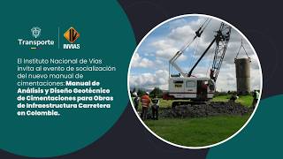 Socialización de Manual de análisis y diseño geotécnico de cimentaciones para obras / PARTE 2