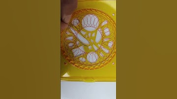 What does this pattern resemble??? Magic Ruler Small ruler, big wisdom #asmr #spirograph #art #patte